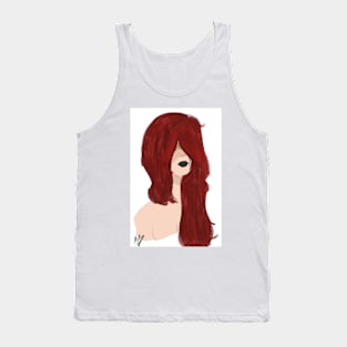 Red Hair Tank Top